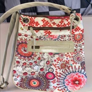 Desigual Floral Patterned Women's Bag